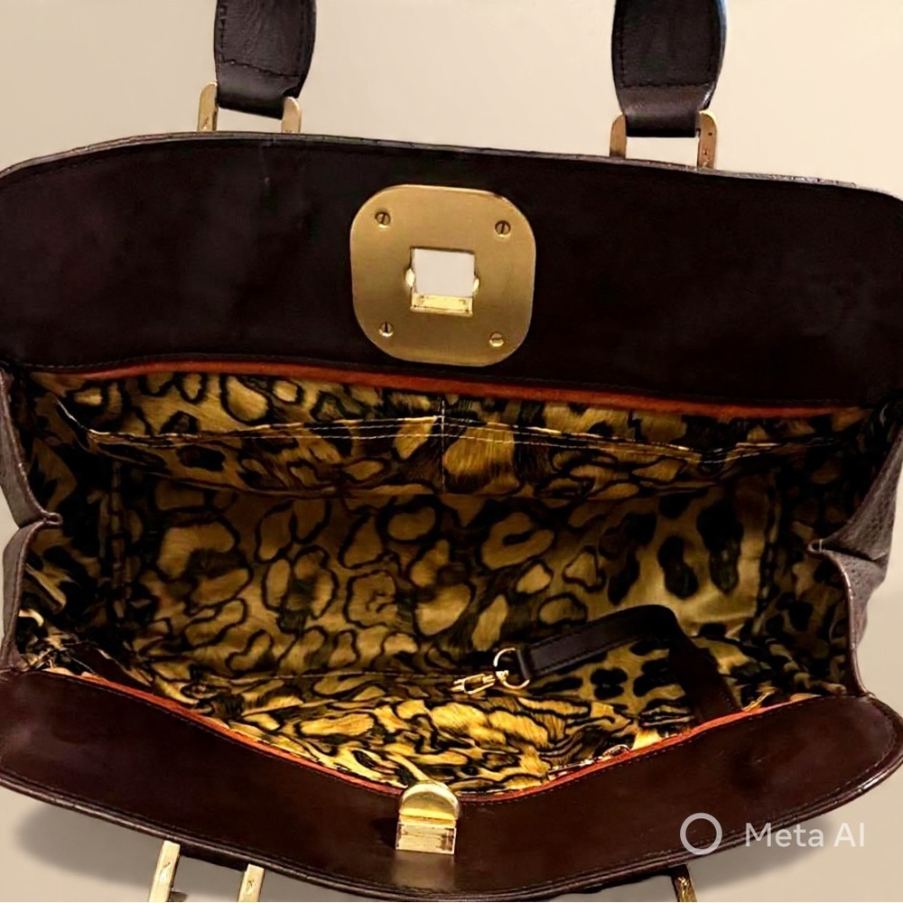 Longchamp Gatsby Python Embossed Shoulder Bag - Picture 6 of 11